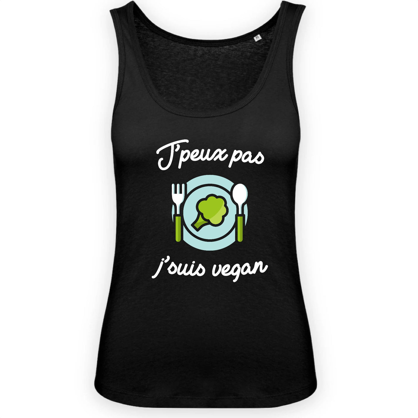 Débardeur Femme J'peux pas j'suis vegan 