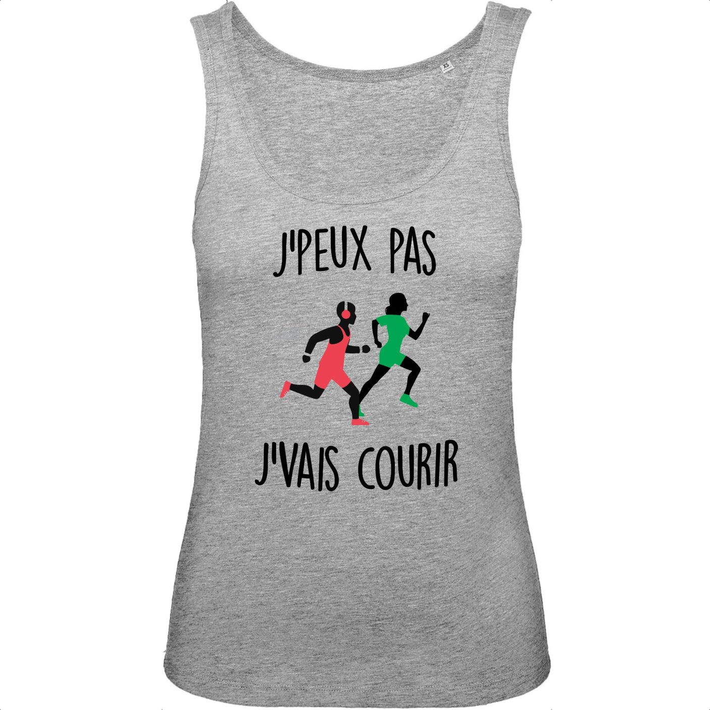 Débardeur Femme J'peux pas j'vais courir 