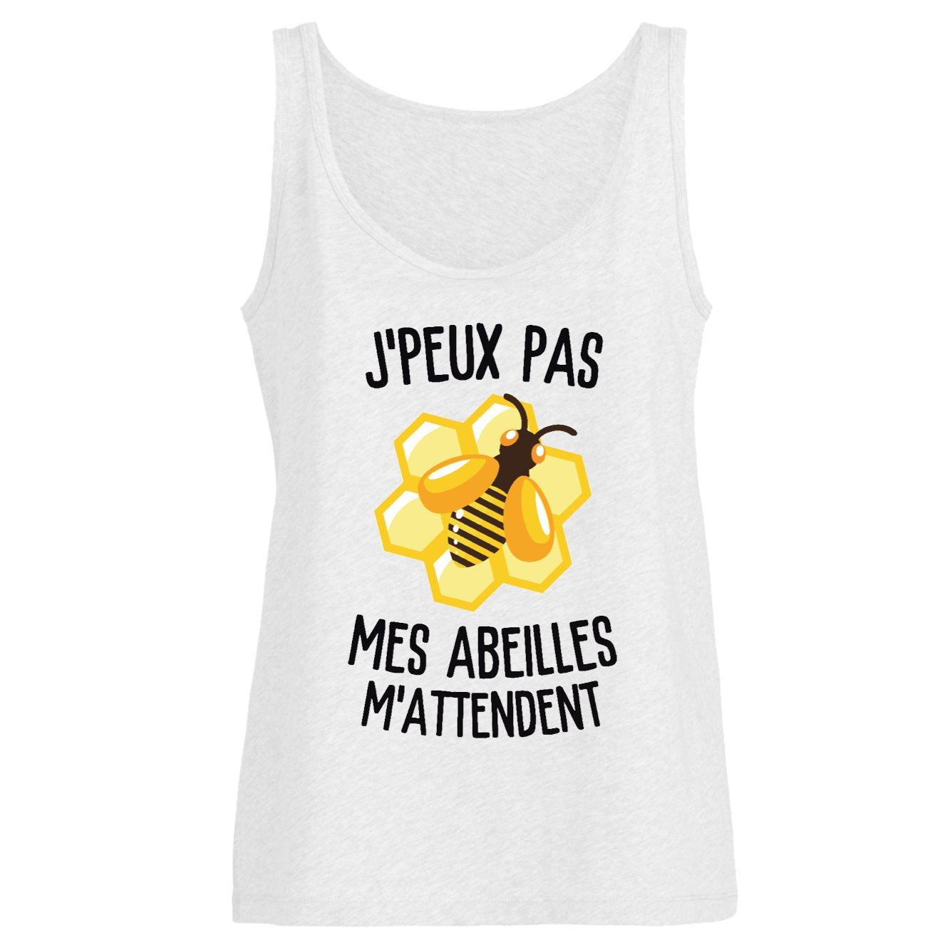 Débardeur Femme J'peux pas mes abeilles m'attendent 