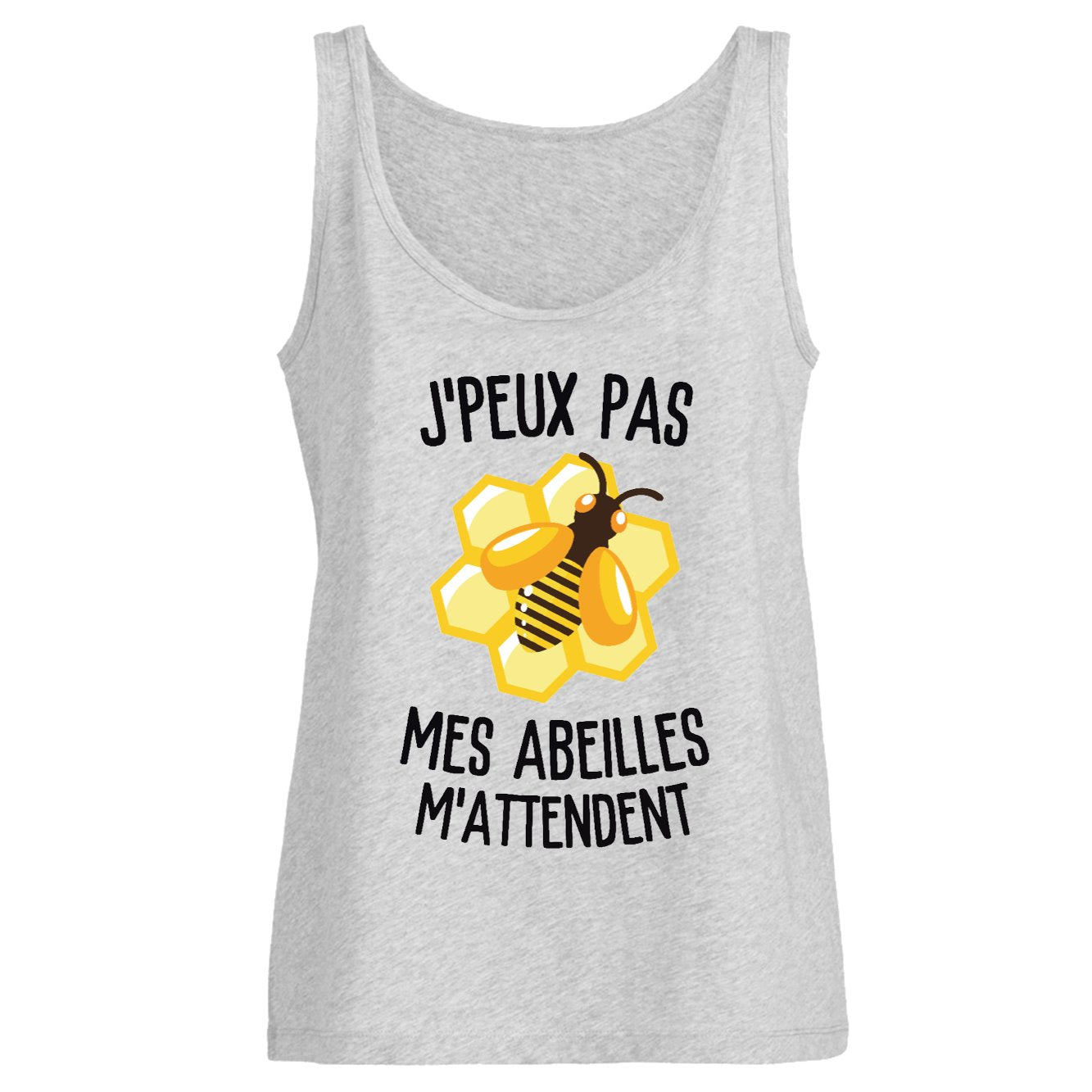 Débardeur Femme J'peux pas mes abeilles m'attendent 