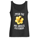 Débardeur Femme J'peux pas mes abeilles m'attendent 