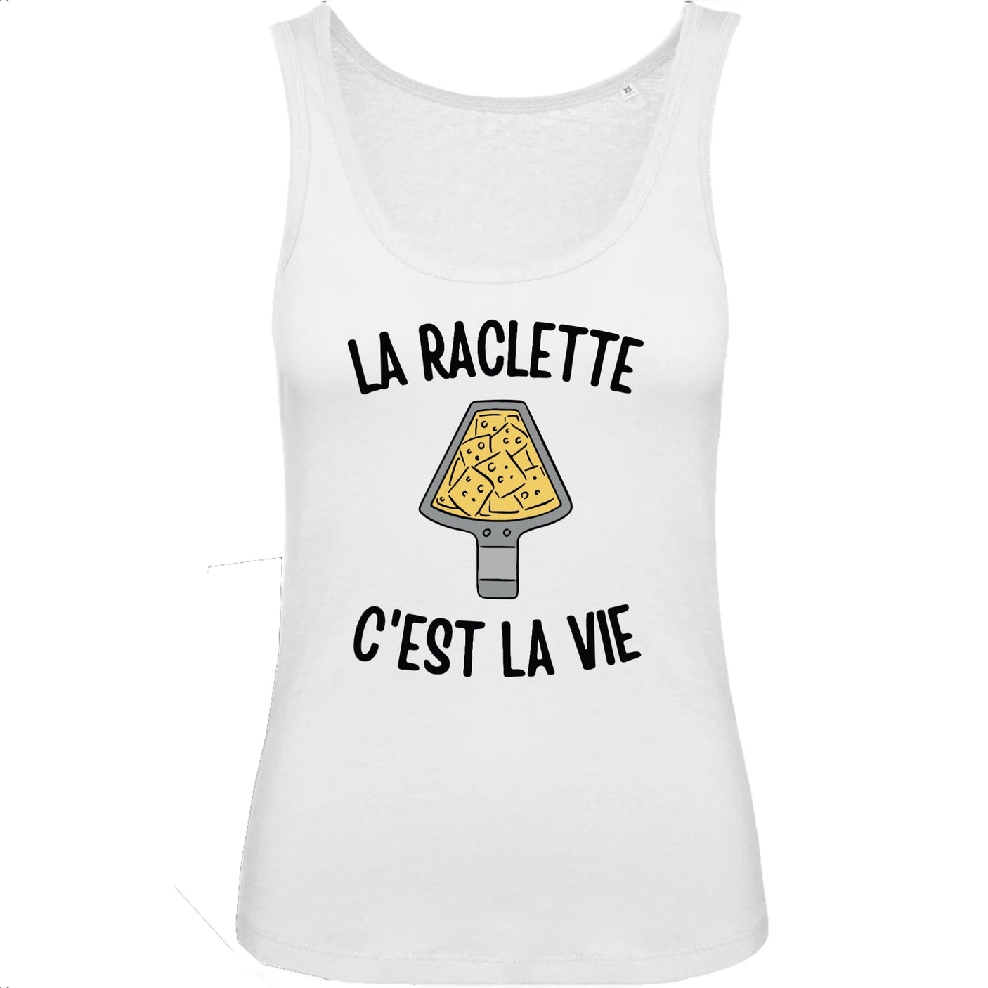 Débardeur Femme La raclette c'est la vie 