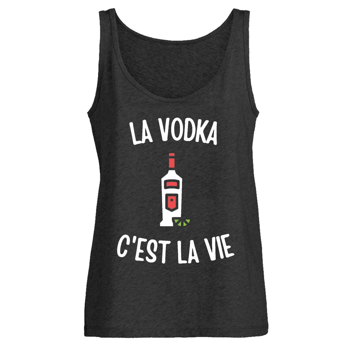 Débardeur Femme La vodka c'est la vie 