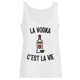 Débardeur Femme La vodka c'est la vie 