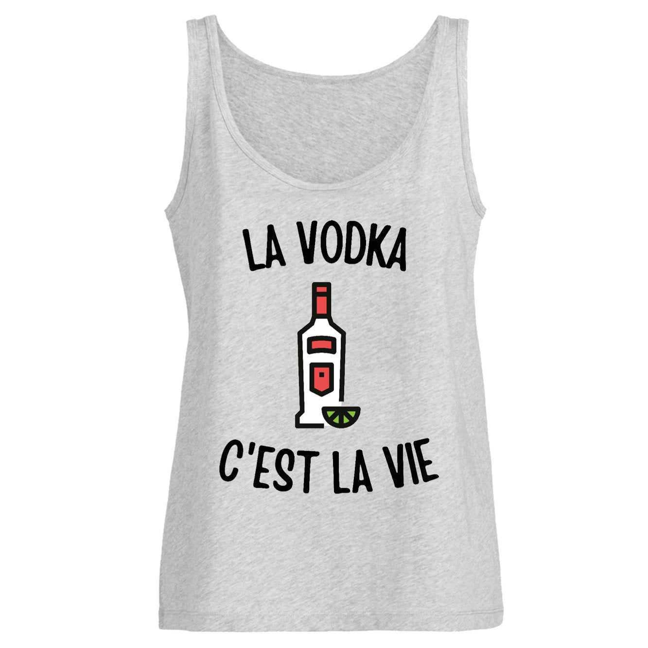 Débardeur Femme La vodka c'est la vie 