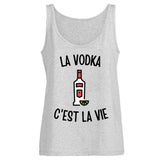 Débardeur Femme La vodka c'est la vie 