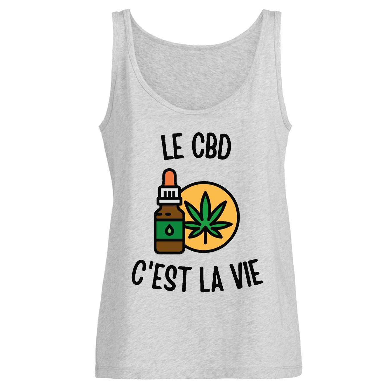 Débardeur Femme Le CBD c'est la vie 