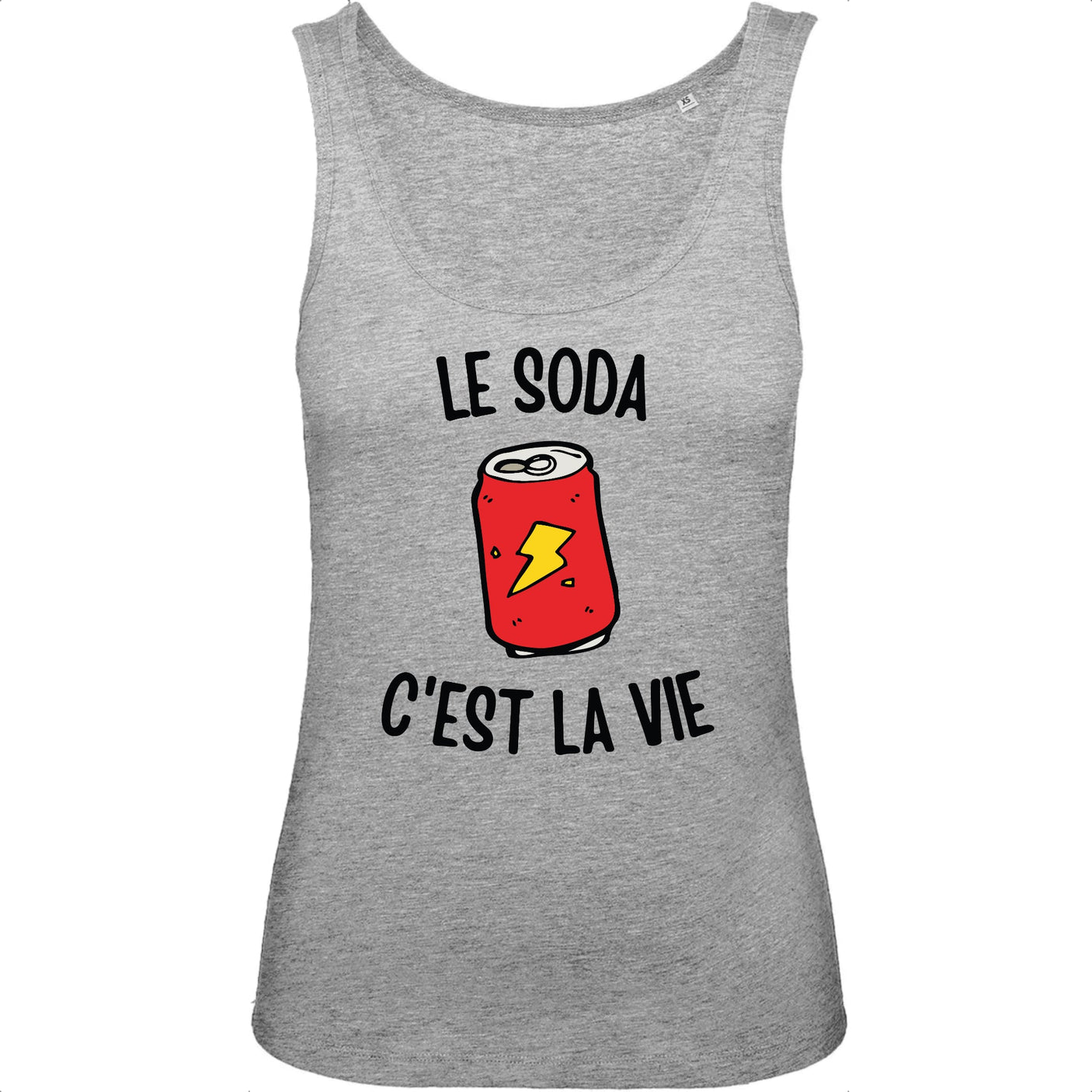 Débardeur Femme Le soda c'est la vie 