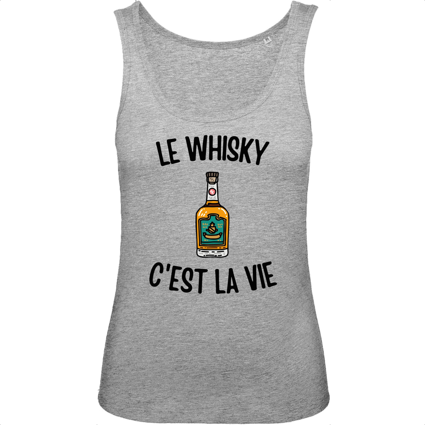 Débardeur Femme Le whisky c'est la vie 