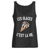 Débardeur Femme Les glaces c'est la vie 