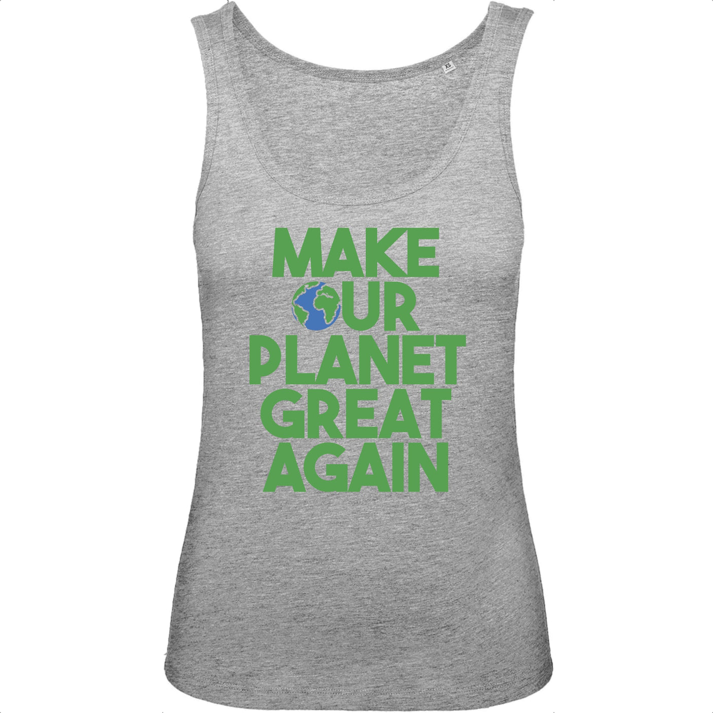 Débardeur Femme Make our planet great again 