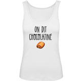 Débardeur Femme On dit chocolatine 