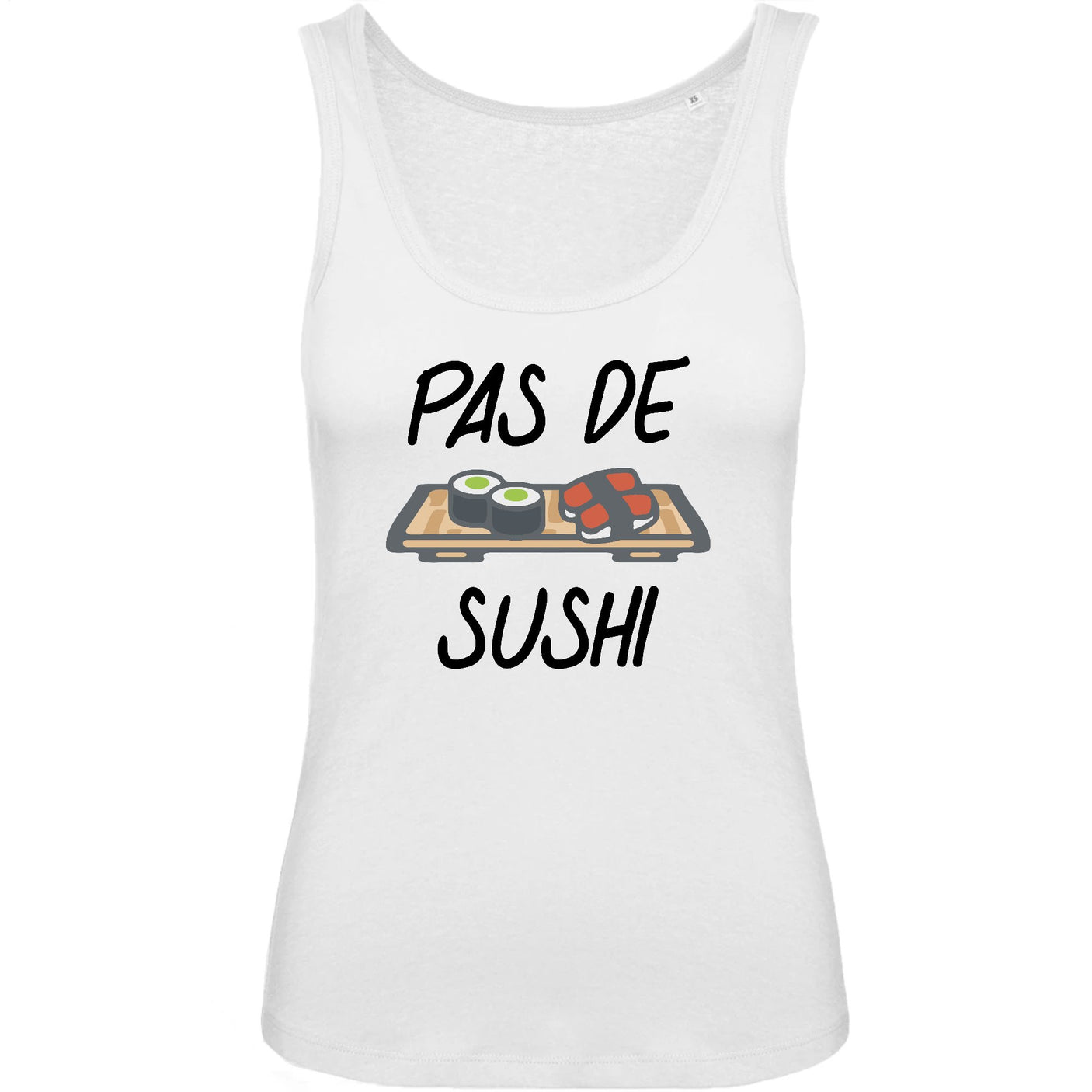 Débardeur Femme Pas de sushi 