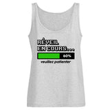Débardeur Femme Réveil en cours 