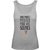 Débardeur Femme Vous pouvez m'utiliser pour vos selfies 