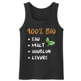 Débardeur Homme 100% bio eau malt houblon levure 