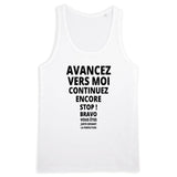Débardeur Homme Avancez vers la perfection 