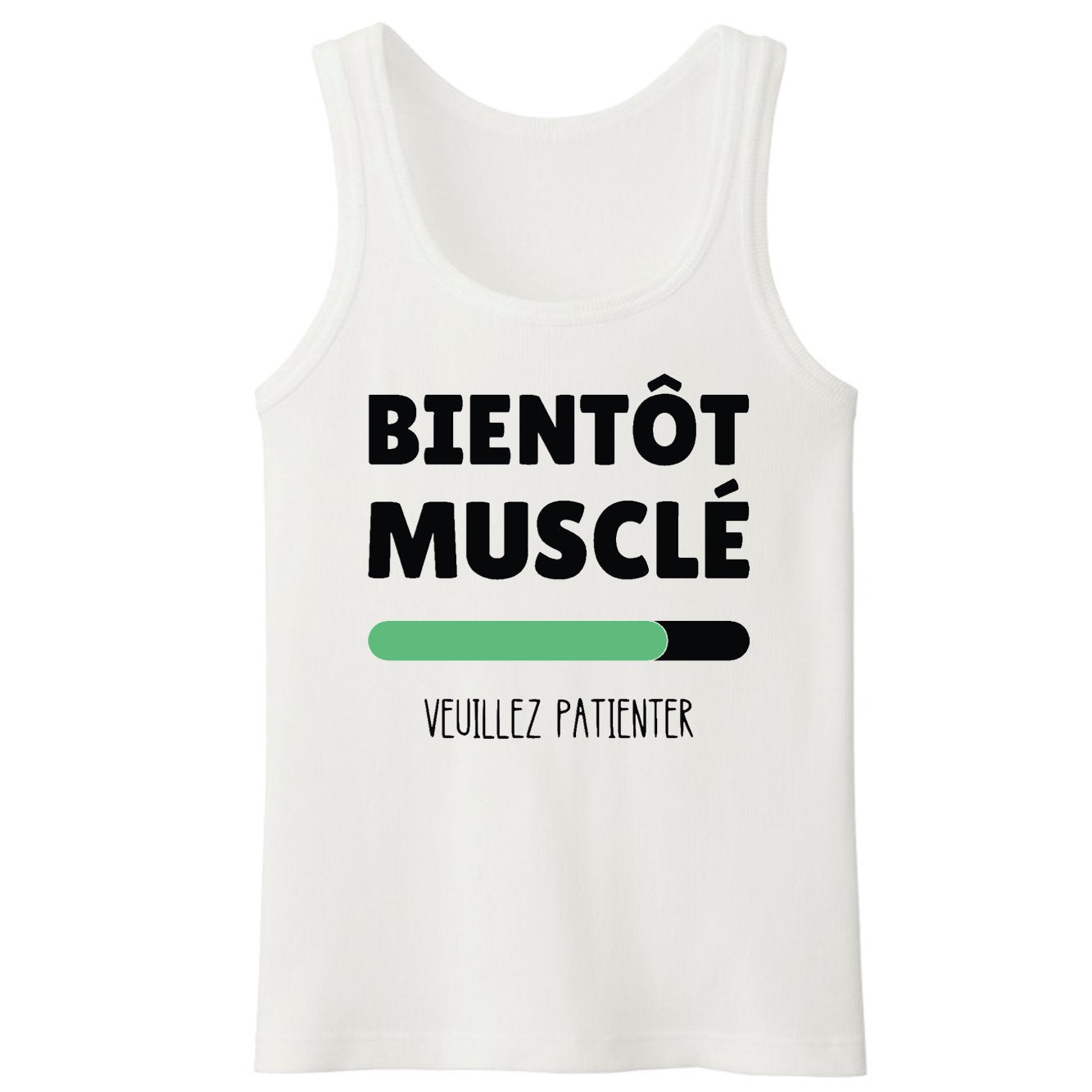 Débardeur Homme Bientôt musclé 