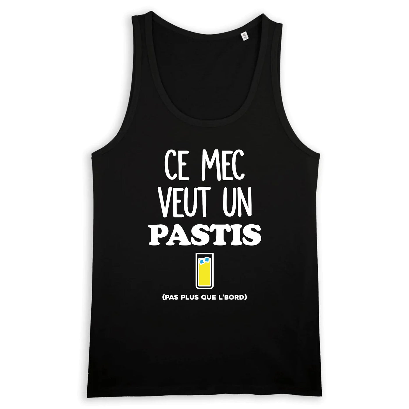 Débardeur Homme Ce mec veut un pastis 