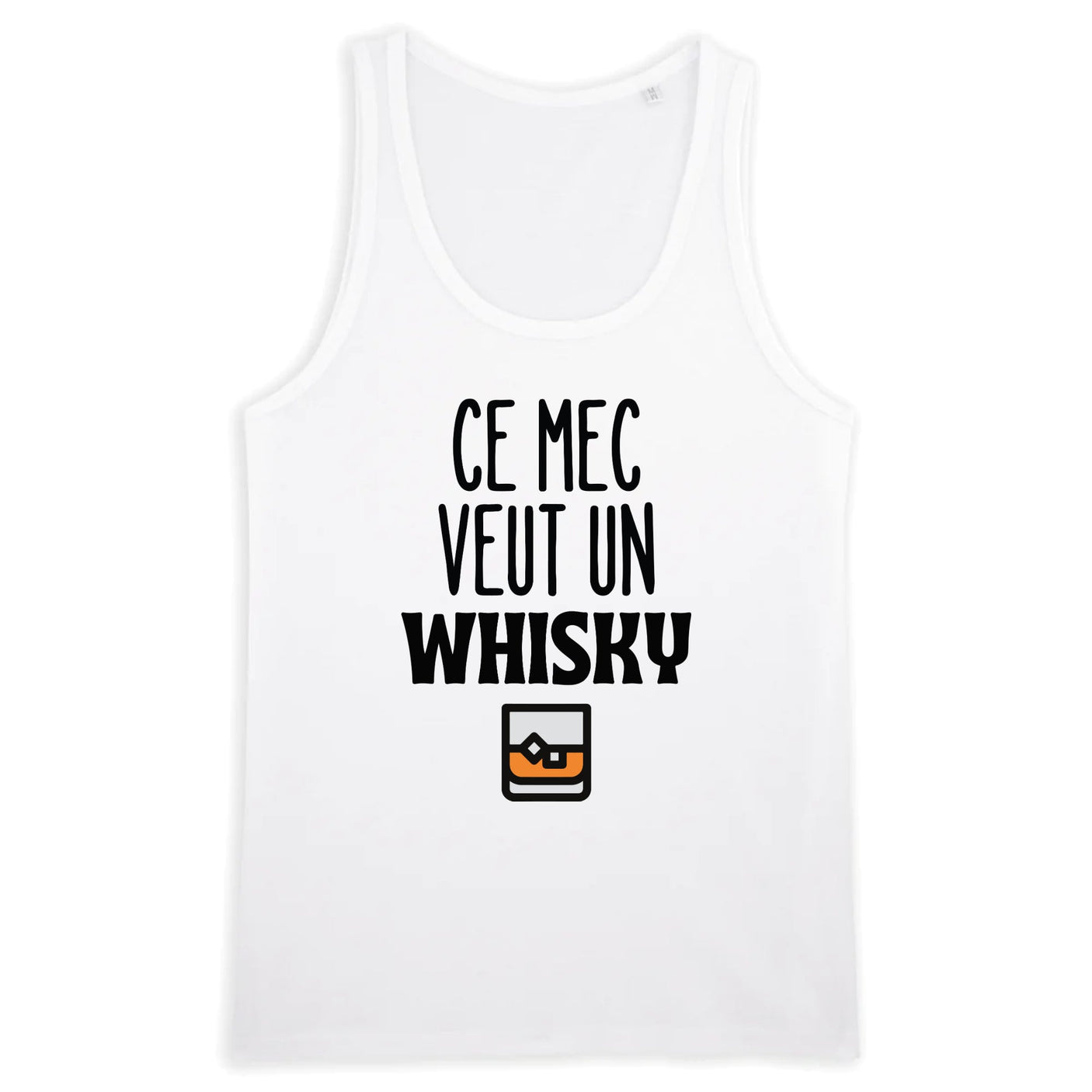 Débardeur Homme Ce mec veut un whisky 