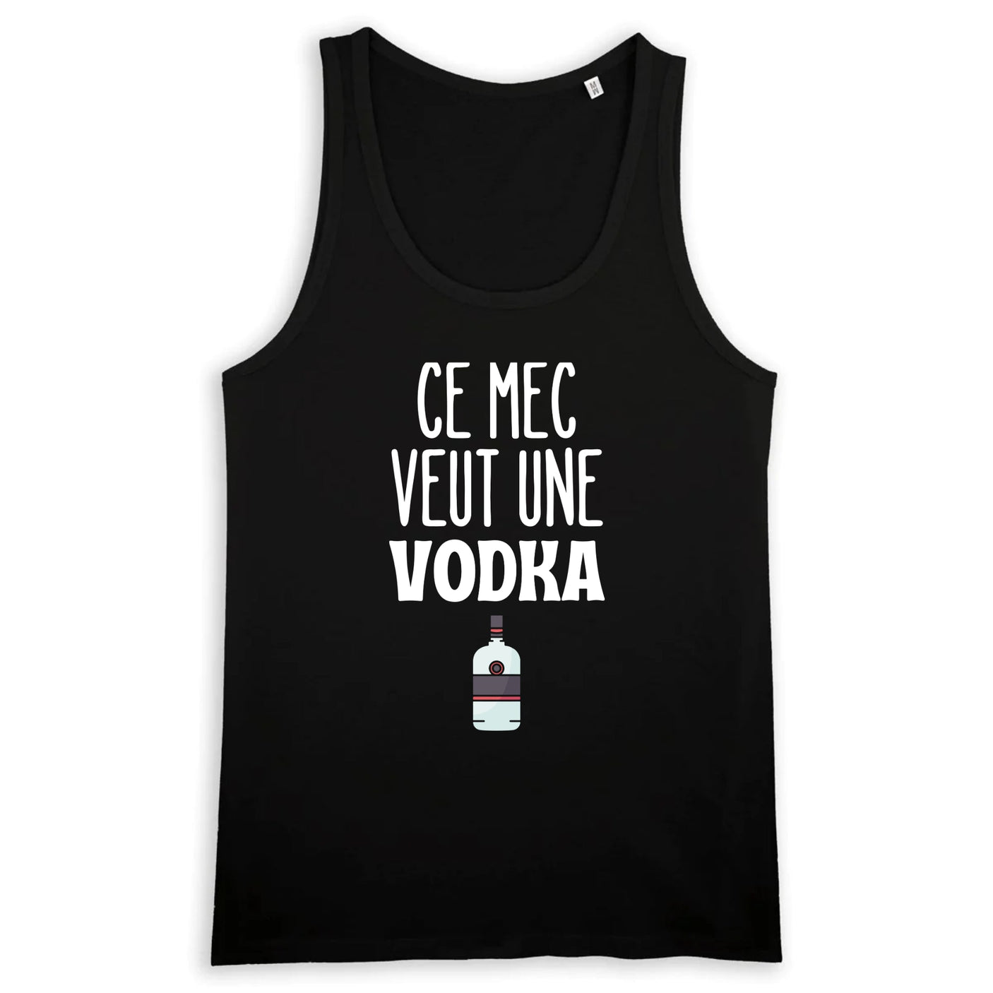 Débardeur Homme Ce mec veut une vodka 