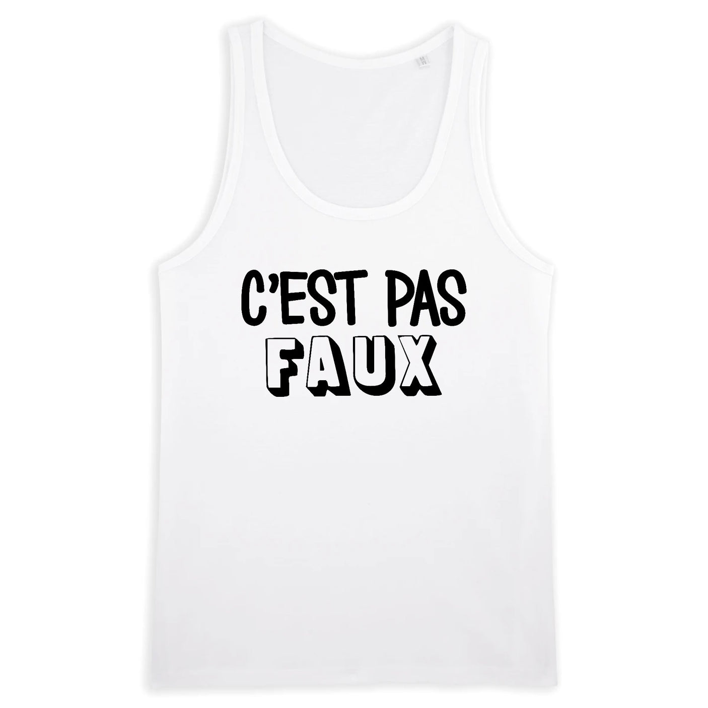 Débardeur Homme C'est pas faux 