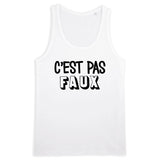 Débardeur Homme C'est pas faux 