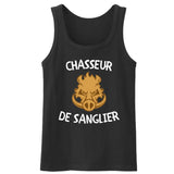 Débardeur Homme Chasseur de sanglier 