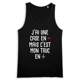 Débardeur Homme J'ai une case en moins 