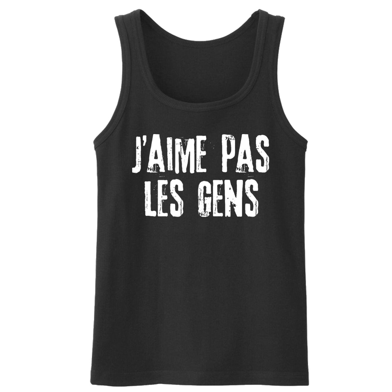 Débardeur Homme J'aime pas les gens 