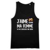 Débardeur Homme J'aime quand ma femme va me chercher une bière 