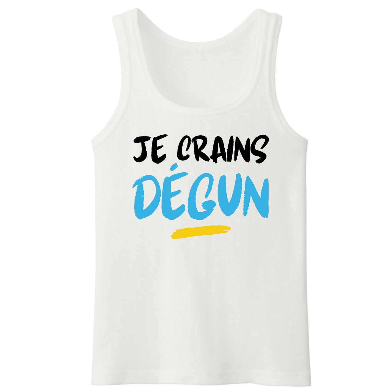 Débardeur Homme Je crains dégun 