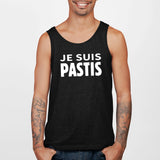 Débardeur Homme Je suis Pastis Noir