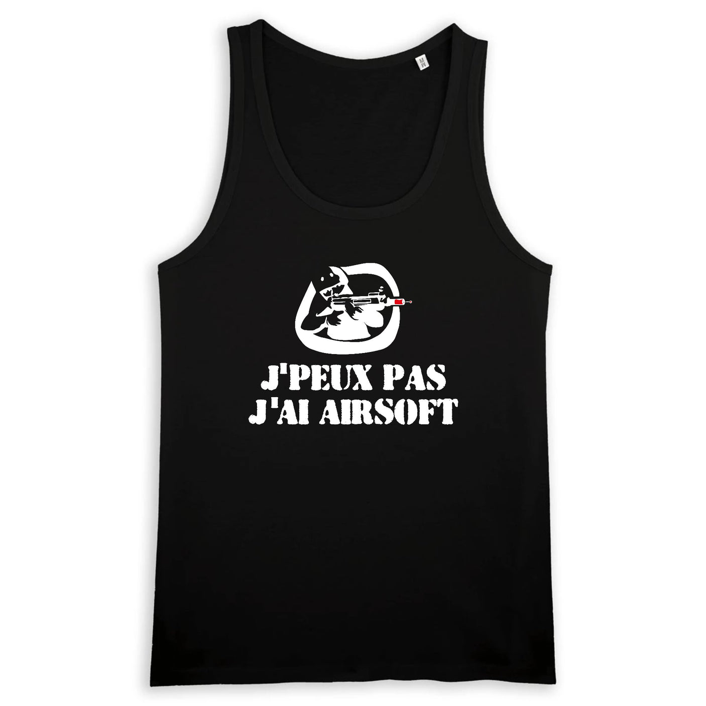 Débardeur Homme J'peux pas j'ai airsoft 