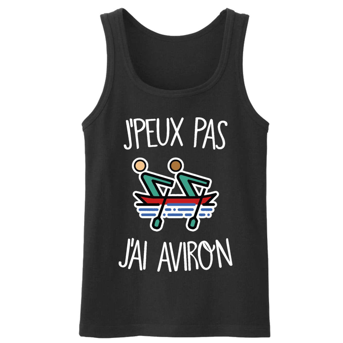 Débardeur Homme J'peux pas j'ai aviron 