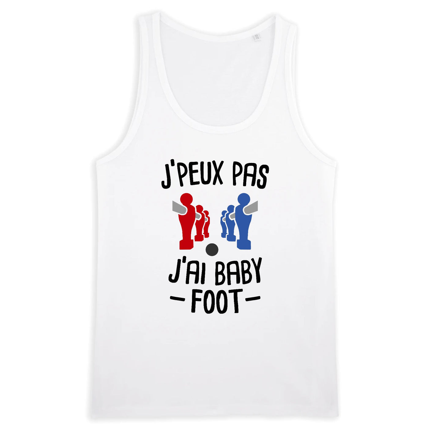 Débardeur Homme J'peux pas j'ai baby-foot 