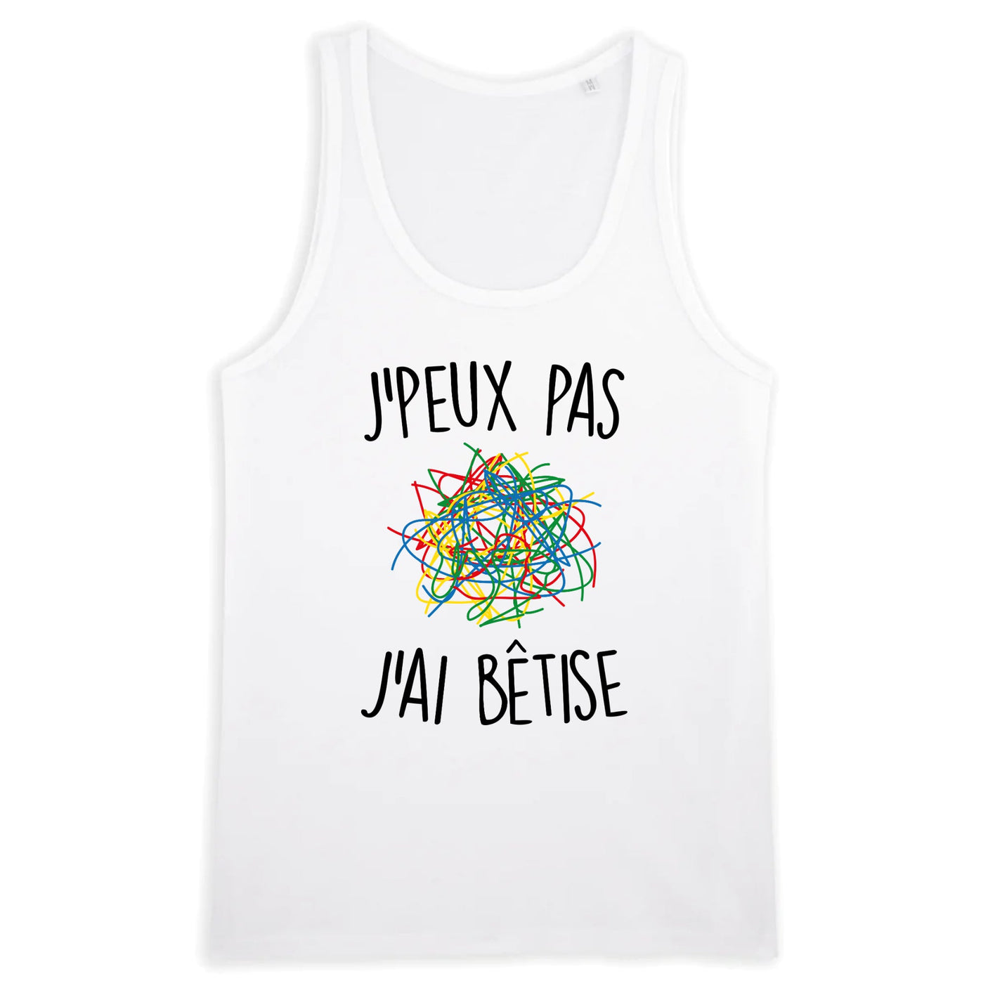 Débardeur Homme J'peux pas j'ai bêtise 
