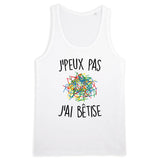 Débardeur Homme J'peux pas j'ai bêtise 