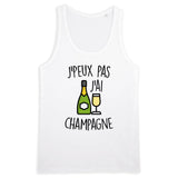 Débardeur Homme J'peux pas j'ai champagne 