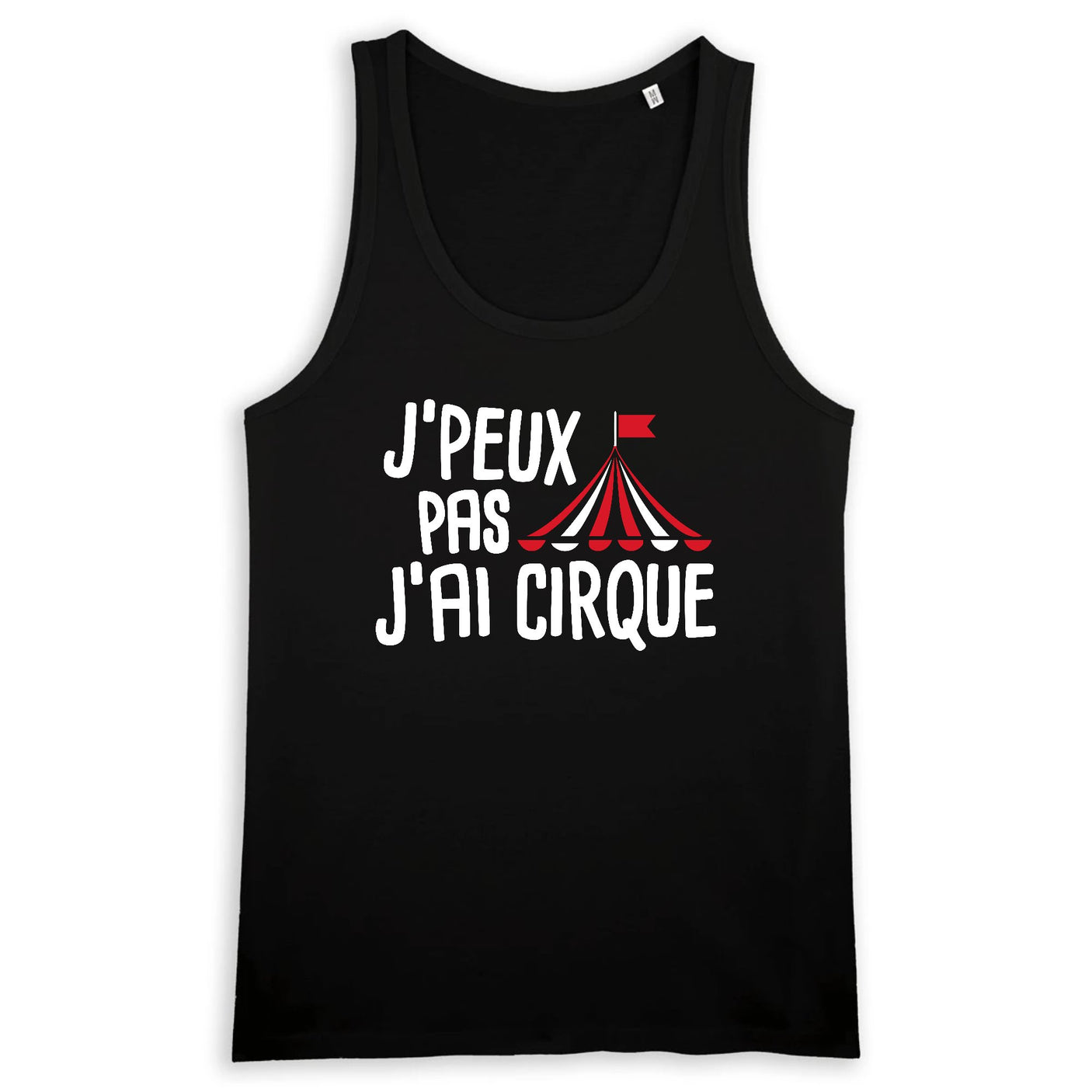 Débardeur Homme J'peux pas j'ai cirque 