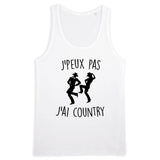 Débardeur Homme J'peux pas j'ai country 