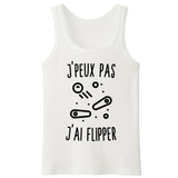 Débardeur Homme J'peux pas j'ai flipper 