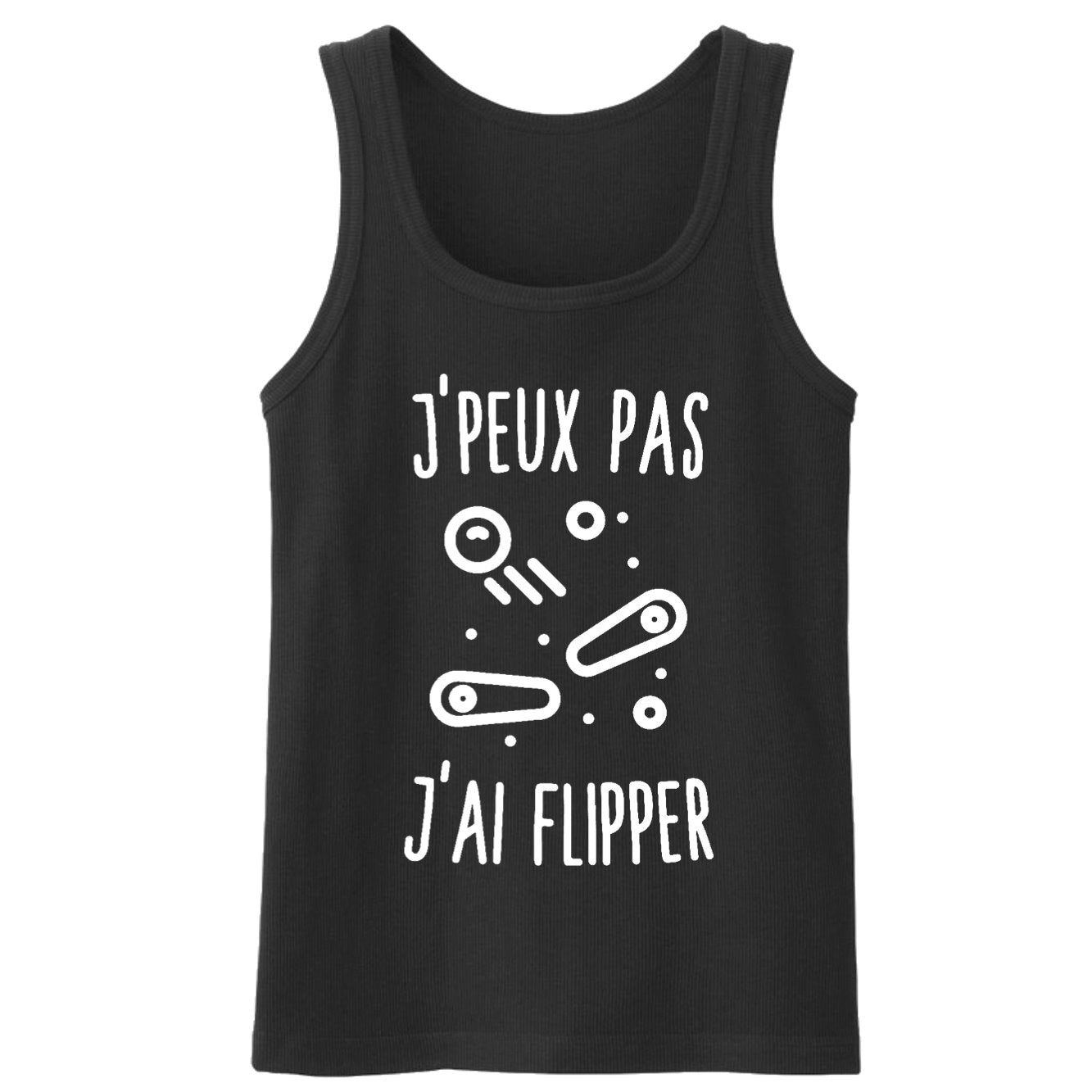 Débardeur Homme J'peux pas j'ai flipper 