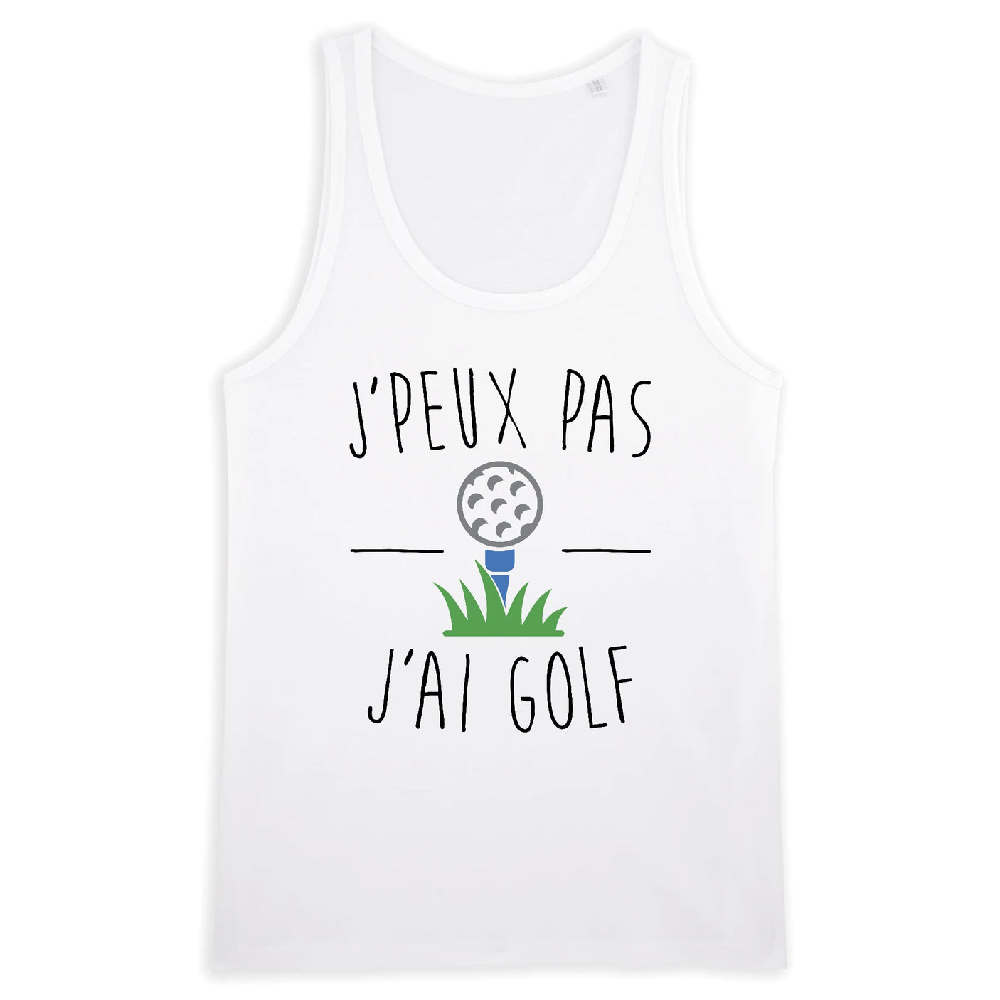 Débardeur Homme J'peux pas j'ai golf 