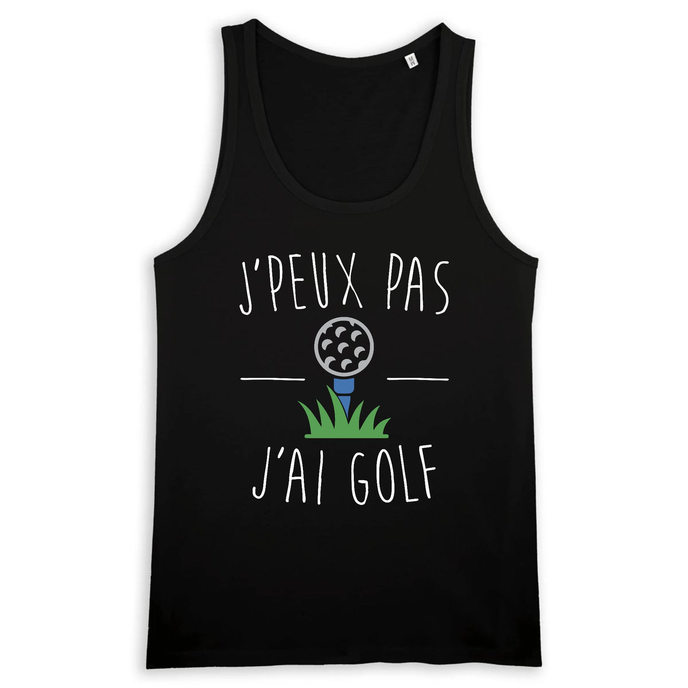 Débardeur Homme J'peux pas j'ai golf 