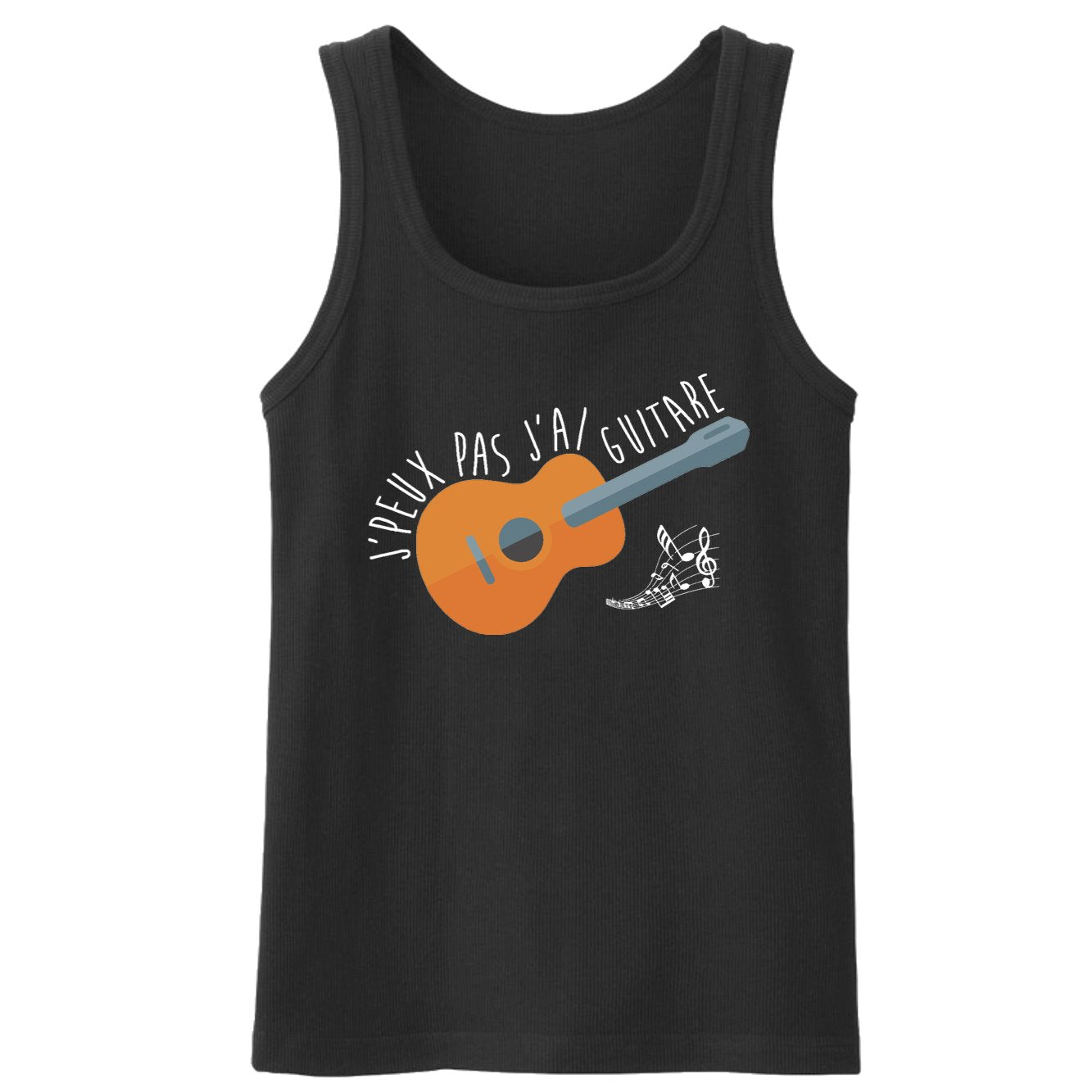 Débardeur Homme J'peux pas j'ai guitare 