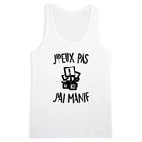 Débardeur Homme J'peux pas j'ai manif 