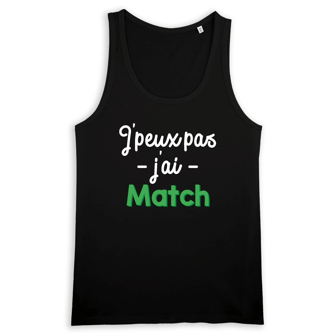 Débardeur Homme J'peux pas j'ai match 