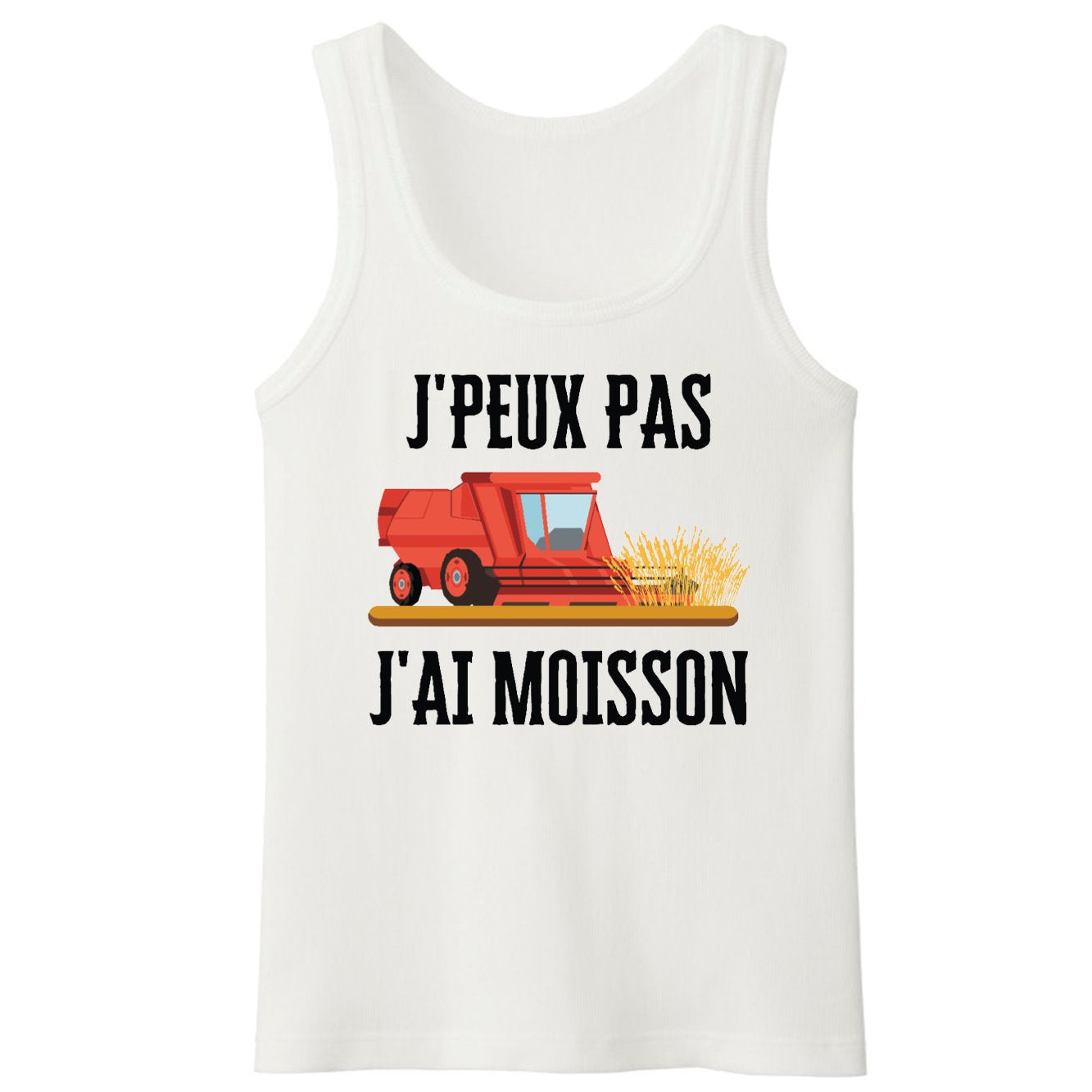 Débardeur Homme J'peux pas j'ai moisson 