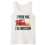 Débardeur Homme J'peux pas j'ai moisson 